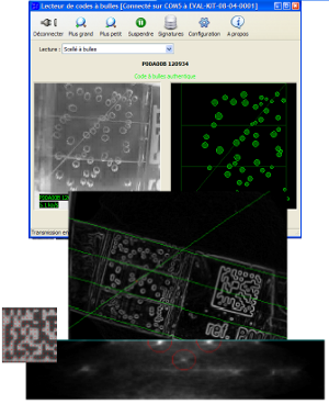 Tag and datamatrix detection